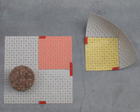 Projet étudiant : WOBBLE-UP du tapis à l’assise par Sam Linders