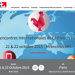 Les 2e Rencontres Internationales de la FrenchTech 2015 #FrenchTechRI