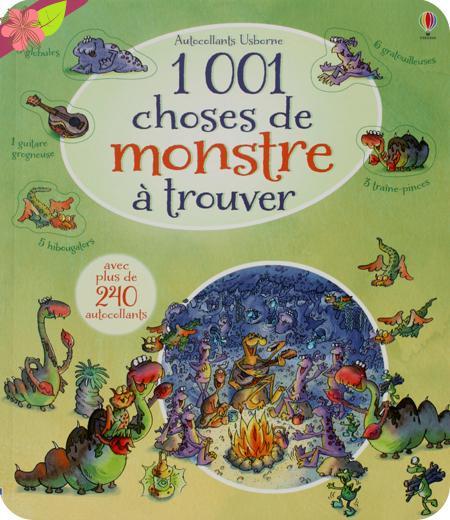 1001 choses de monstre à trouver  - éditions usborne