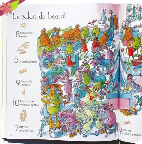 1001 choses de monstre à trouver  - éditions usborne