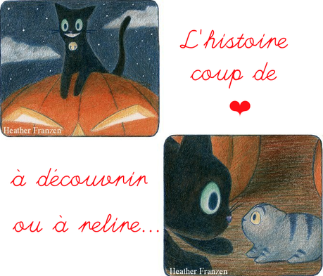 chat noir et conte d’Halloween