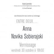 Exposition « ENTRE DEUX » Anna Novika Sobierajski | La Chapelle du Quartier Haut | Sète