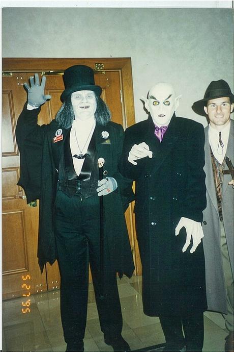 Michael Jackson déguisé en Nosferatu à une convention de films d'horreur en mai 1995? DDW055