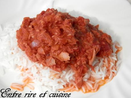 Curry de Thon à la Tomate {cuisine du placard}