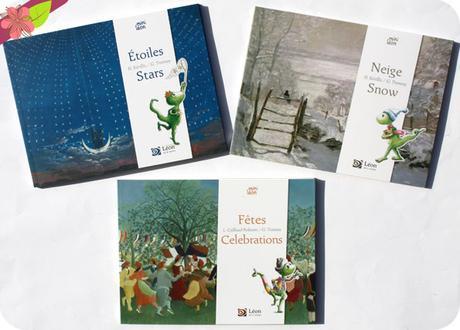 Étoiles/Stars, Fêtes/Celebrations et Neige/Snow - éditions Léon art & stories