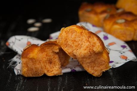 Pain au potiron et à la fleur d'oranger