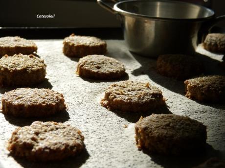 Biscuits coco sésames