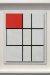 1935, Piet Mondrian : Compostion B No II with Red