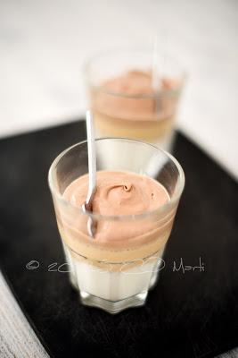 Une panna cotta en 3 étages, très très gourmande !
