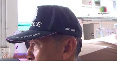 Bangkok Touk-Touk police tourist, ça roule [HD]