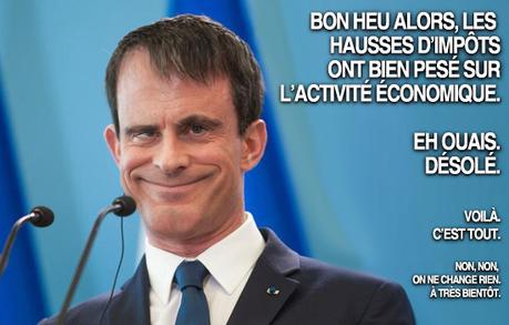 Valls admet le tabassage fiscal, mais ne compte pas y remédier.