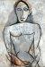 1907, Pablo Picasso : Femme aux mains jointes