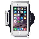 Les meilleurs brassard sport pour téléphone portable Shocksock Brassard Armband Sport pour iPhone 6S Plus / 6 Plus Coque - Noir