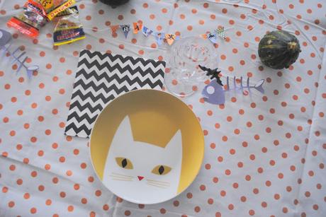Une Sweet table d'Halloween qui a du Chat !