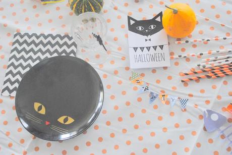 Une Sweet table d'Halloween qui a du Chat !
