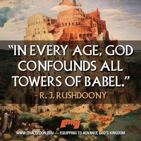 God confounds Babel