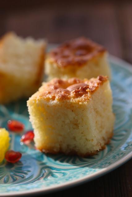 Les basboussa de Nadia (vidéo de 750 gr)