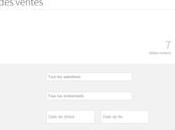 Guichet nouveaux filtres pour rapports