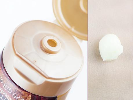 Crème pour le corps Ultra Karité de la collection d'automne cocooning Pumpkin Treats de Bath & Body Works - Packaging, ouverture et texture