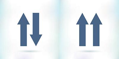Graphic illustrating spin-one and spin-zero Cooper pairs