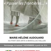 Exposition MARIE-HELENE AUDOUARD  & GUY SOUNILLAC au Pont Des Arts Marcillac (12)