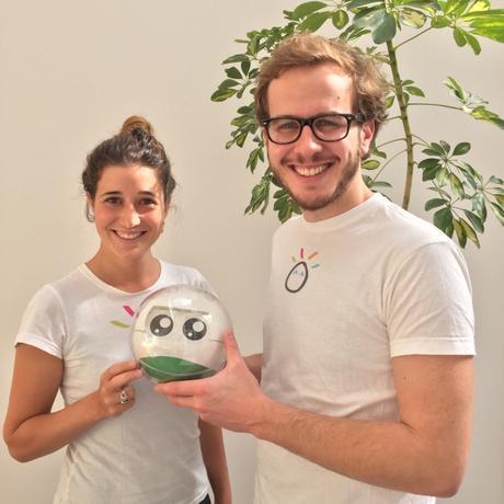 La robotique souhaite venir au secours des personnes fragiles Marine et Ladislas, fondateurs de Leka