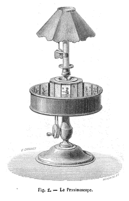 Praxinoscope d'Emile Reynaud