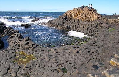 Photograph of the Giant's Causeway