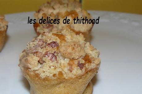 muffins pommes érables et noix