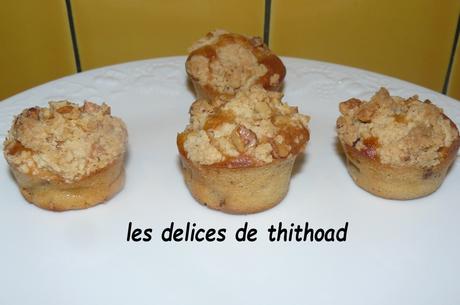 muffins pommes érables et noix