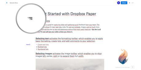Dropbox Paper: le nouvel outil d’édition collaboratif