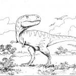 dessin de t rex a imprimer