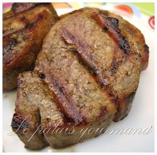 Médaillons de porc cari et gingembre