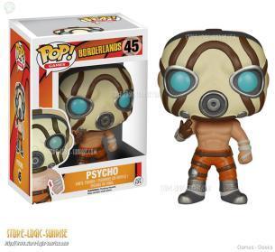 borderlands-funko-pop-psycho Petite Sélection de Figurines Funko POP geek Funko figurine