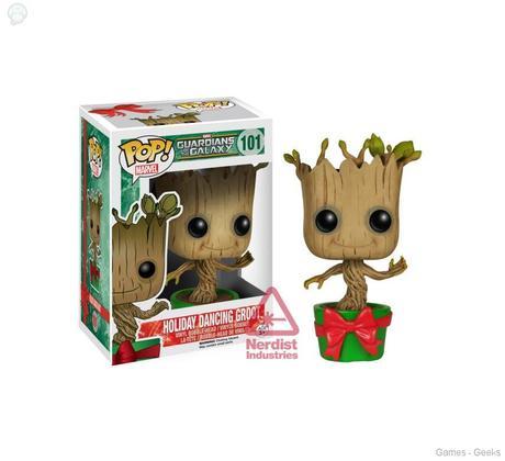 Petite Sélection de Figurines Funko marvel funko pop holiday dancing groot gardiens de la galaxie Petite Sélection de Figurines Funko POP geek Funko figurine