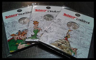 Astérix et la monnaie de Paris, pièce en argent