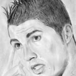 dessin de c.ronaldo 2010
