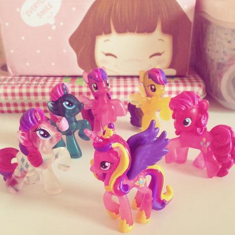 Figurines My Little Pony - Série 8 - néon