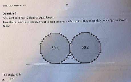 Maths : calculer la valeur de l'angle X