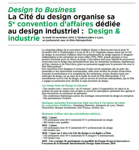 Agenda : Design to business 2015