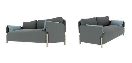 Mammut doux sofa par GINA design studio
