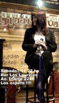 Lucrecia Merico chante à la milonga de Los Laureles [à l'affiche]