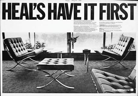 Bloggers tour London: Heal's, a design institution