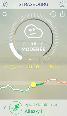 Plume Air Report, l'application mobile qui vous aide à déjouer les dangers de la pollution
