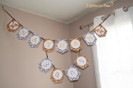 {Les 3 ans de Nathan} Sa fête d’anniversaire guirlanda fanion