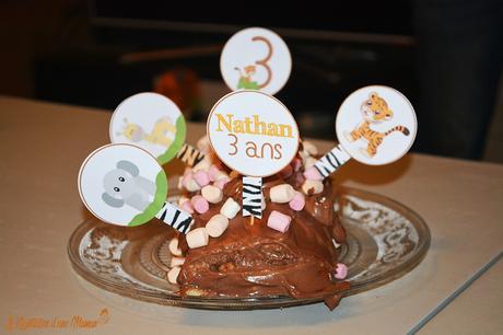 {Les 3 ans de Nathan} Sa fête d’anniversaire gateau 3 ans 1