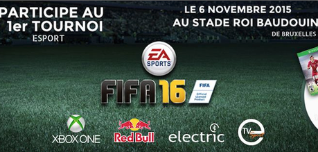 Le stade Roi Baudouin accueille le premier tournoi E-Sport dédié à Fifa 16