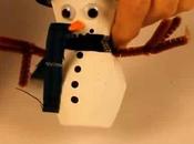 Voici comment fabriquer bonhomme neige avec boites oeufs