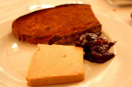 Foie gras de Canard au naturel, marmelade de fruits secs  P.Faus  - copie