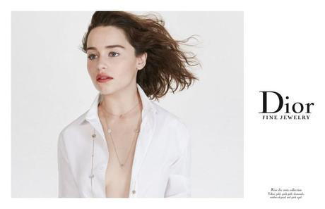 emiia Clarke dior joaillerie 